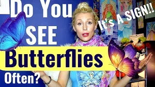 WHY You SEE BUTTERFLIES | Spiritual MEANING and SIGNS