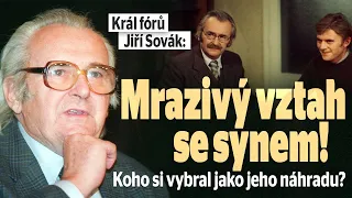 Král fórů Jiří Sovák: Mrazivý vztah se synem! Koho si vybral jako jeho náhradu?