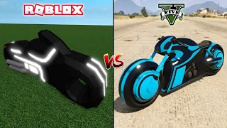 ROBLOX TRON BIKE VS GTA 5 TRON BIKE - WHICH IS BEST?