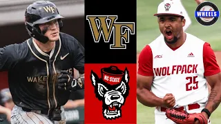 #8 Wake Forest vs #17 NC State (EXCITING GAME!) | Game 3 | 2024 College Baseball Highlights