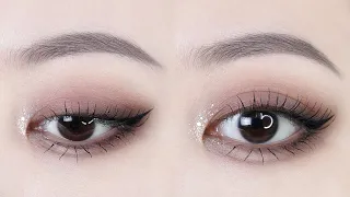 DUSTY ROSE EYE MAKEUP | TRANG ĐIỂM MẮT MÙA THU ĐÔNG ❄️ | Chanchan Eyemakeup