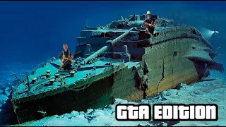 Exploring the Titanic in GTA V