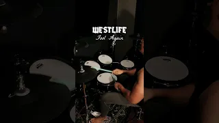 WESTLIFE - FOOL AGAIN ❤️🥁 #shorts #westlife #drums