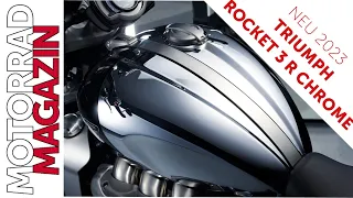 Obergeil! Triumph Rocket 3 R Chrome Edition – Nur dieses Jahr, aber für die Ewigkeit