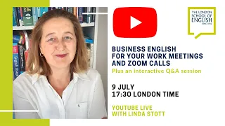 Business English for your work meetings and Zoom calls - English lesson