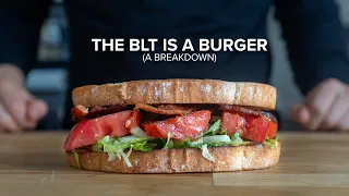 Why I make my BLT sandwich like a Burger with Bacon.