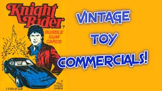 Vintage Knight Rider Toy Commercials!
