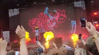 bladee live @ flexfest 2023 - be nice to me - euro-gabber hardstyle remix