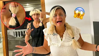 ANTO HA TAGLIATO I CAPELLI DELLA MAMMA DI VINCI…😱😭 *vinci va via di casa*