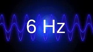 6 Hz clean pure sine wave BASS TEST TONE frequency