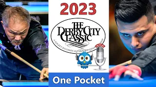 Efren Reyes vs Gerson Martinez - One Pocket - 2023 Derby City Classic rd 9