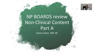 Non-clinical Part A NP Review