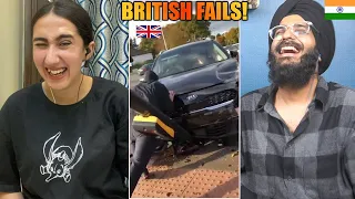 Indians React to Brits Being Idiots - Funny UK Moments and People