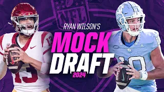 2024 NFL Mock Draft: QBs go back to back at No. 1 and No. 2 | CBS Sports