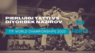 Pierluigi Tatti vs Diyorbek Nazirov | Sparring -63 kg | ITF World Championships 2023 Tampere-Finland