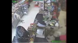 Market Robbery Suspect Captured on Tape  NR12215bb