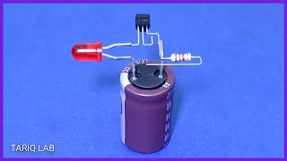 Single Transistor LED Flasher Circuit