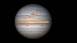 Jupiter & GRS on 09 December 2021(UT) @ Celestron C14 my Telescope