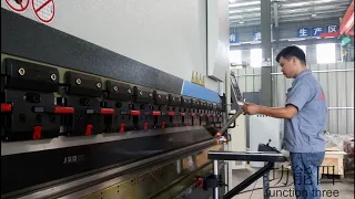 High safety CNC Press Brake Machine DSP Laser protection demo