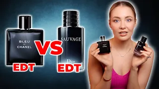 DIOR SAUVAGE vs BLEU DE CHANEL 🔥 which cologne one is better in 2024 | most popular men's fragrances