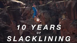 10 Years of Slackline Progression | Justin Wagers