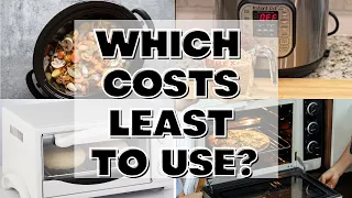 How to Save Money Cooking with Low-Energy Appliances