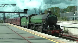 61306 Mayflower speeding through Nuneaton, 17th May 2019