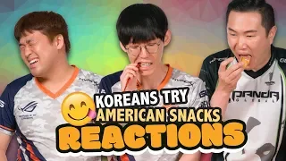 Koreans Try Snacks Available in America - Reactions of Fighting Game Pros – HyperX Moments