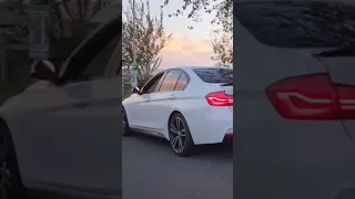 BMW 320i F30 epic exhaust sound #downpipe #resdelete #stage2 ⚡️