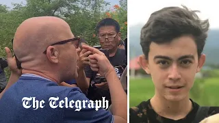 'Look at me you b-----d': British father confronts son's killer in Thailand