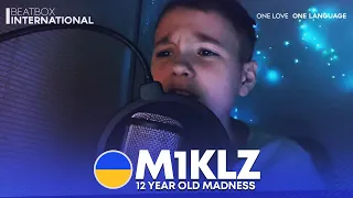 M1KLZ 🇺🇦 | Unbelievable 12 YEAR OLD Beatboxer WITH CRAZY SKILLS!
