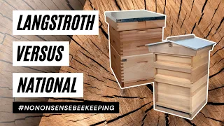 What Is The Best Beehive - Which Beehive System Is Best - Langstroth Versus National
