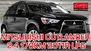 Montaż LPG Mitsubishi Outlander z 2.4 170KM 2011r w Energy Gaz Polska na gaz BRC SQ 32 OBD