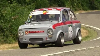 FIAT Abarth 1000 OT - Hillclimb action, on board & pure engine sound