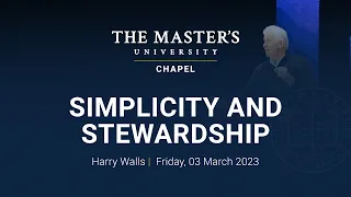 Harry Walls | Simplicity and Stewardship