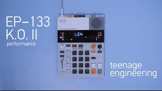 EP-133 K.O. II by teenage engineering - performance demo