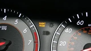 How To Reset Maintenance Light For The 2009 - 2013 Toyota Corolla