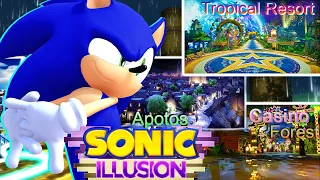 A New 3D Remake Of Sonic The Hedgehog | Sonic Illusion [Fan Game]