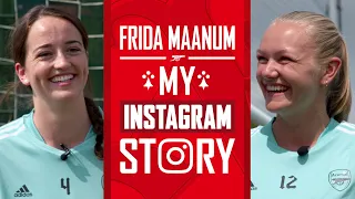 Welcome to The Arsenal, Frida Maanum! | My Instagram Story