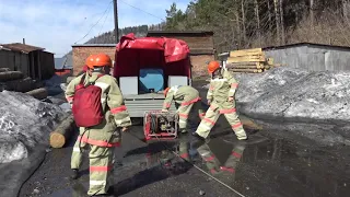 #Таштагол#новости#эфирт В Шорском национальном парке прошли противопожарные учения