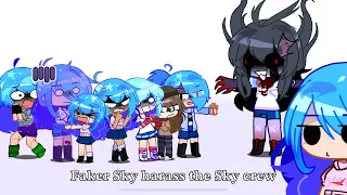 Faker Sky harass The Sky Crew(⚠️Loud Sounds⚠️)