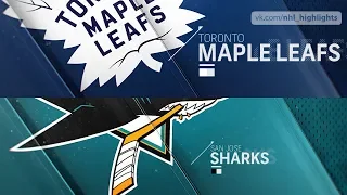 Toronto Maple Leafs vs San Jose Sharks Nov 15, 2018 HIGHLIGHTS HD