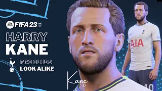 FIFA 23 -  HARRY KANE Pro Clubs Look alike Build Be A Pro | Tottenham Spurs Tutorial