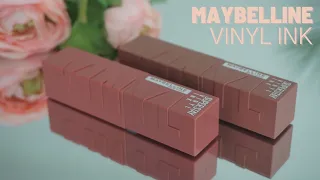 Maybelline Superstay Vinyl Ink Swatch & Review - Peachy & Cheeky | Lululand