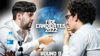 NOW or NEVER! - Fabiano Caruana vs Ian Nepomniachtchi - FIDE Candidates 2022 - ROUND 9