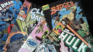 Cloak & Dagger! Superman! Batman! Badger! The Web! Hulk! The U-Foes!