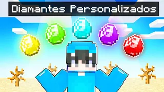 Conseguí Diamantes Personalizados en Minecraft!