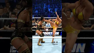 💥 RHEA RIPLEY vs BIANCA BELAIR 💥 Part 36 WWE 2K24 #shorts #wwe #rhearipley #biancabelair #wwe2k24