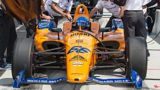 Fernando Alonso laps at Bump Day of the Indy 500 of 2019 #Indy500 #ThisIsMay