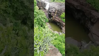 Ajanta caves waterfall